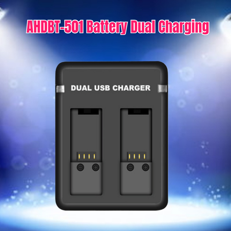 Drone Battery Charger - Adatto per caricabatterie GOPRO Hero 5